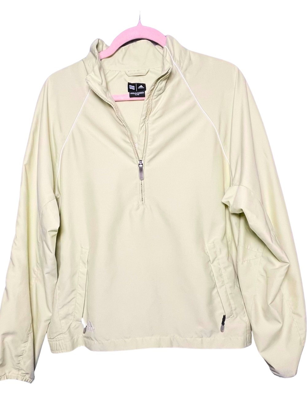Adidas windbreaker jacket Quarter-Zip Pullover - Women’s Size Large